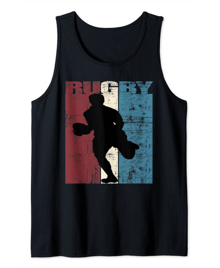 Rugby Vintage Player Distressed Tank Top