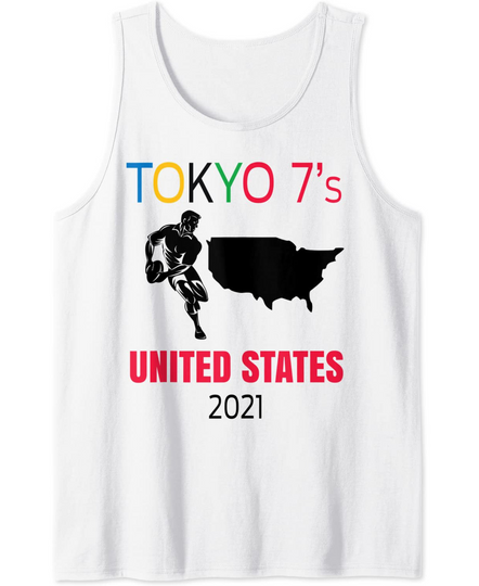 Tokyo 7's Rugby USA Sevens Rugby Tank Top