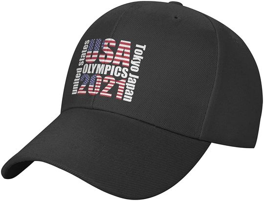 Tokyo Olympics 2021 USA Team Unisex Adjustable Baseball Cap