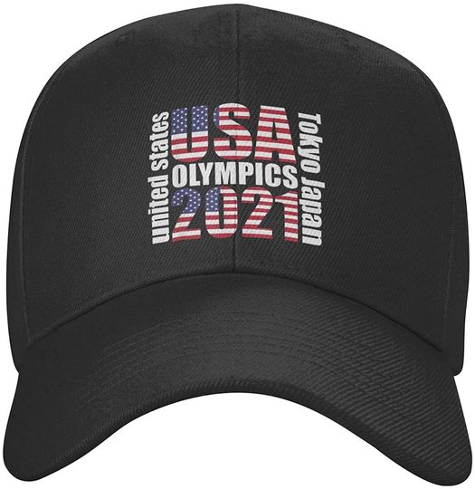 Tokyo Olympics 2021 USA Team Unisex Adjustable Baseball Cap