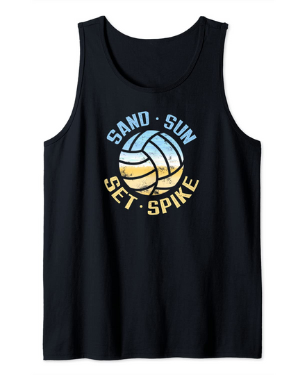 Beach Volleyball Quote Tank Top