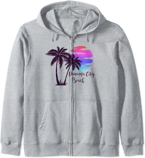 PANAMA CITY BEACH Florida Spring Break Vacation Honeymoon Zip Hoodie