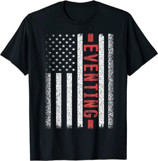 Eventing American Flag T-Shirt