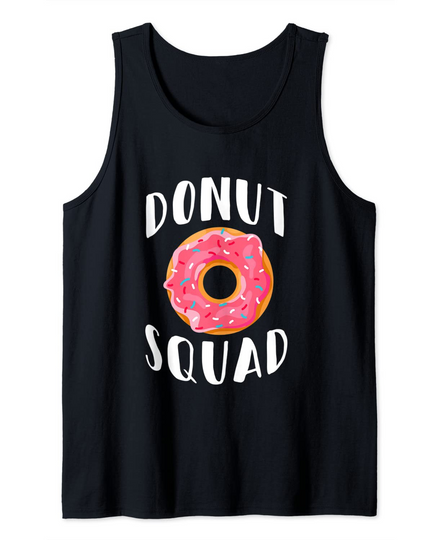 Birthday Gift Donut Squad Tank Top