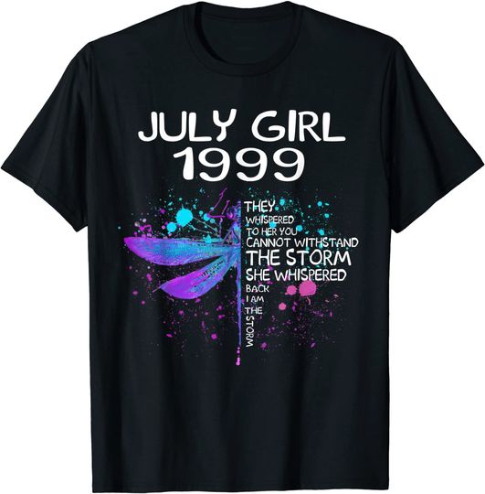 JULY Girl 1999 Whispered That I Am The Storm T-Shirt