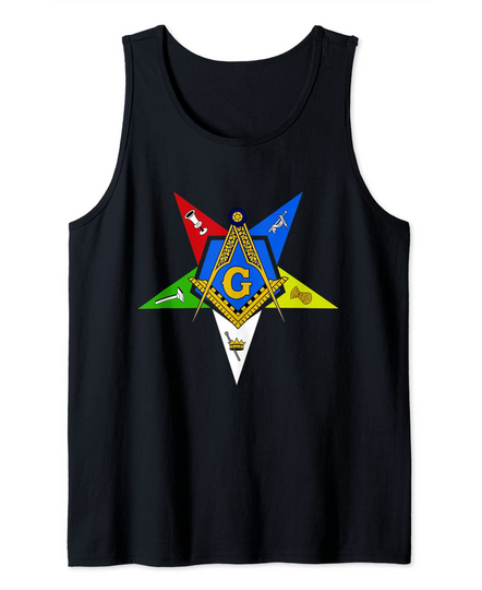 Worthy Patron Masonic OES Eastern Star Tank Top