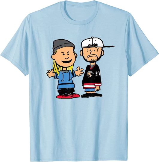 Jay and Silent Bob Cartoon T-Shirt