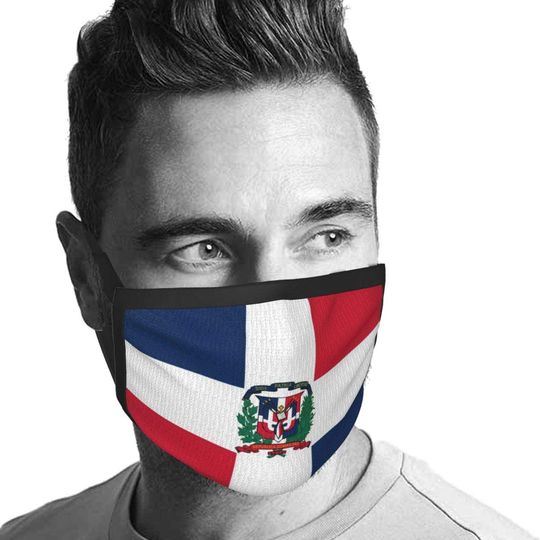 Dominican Republic Flag Reusable Face Mask