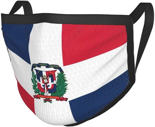 Dominican Republic Flag Reusable Face Mask