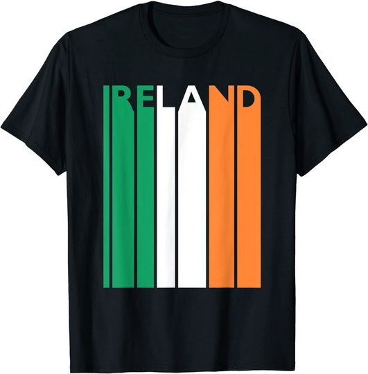 Vintage Ireland Flag Tee Irish Flag T Shirt