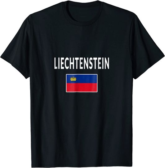 Liechtenstein Flag T Shirt