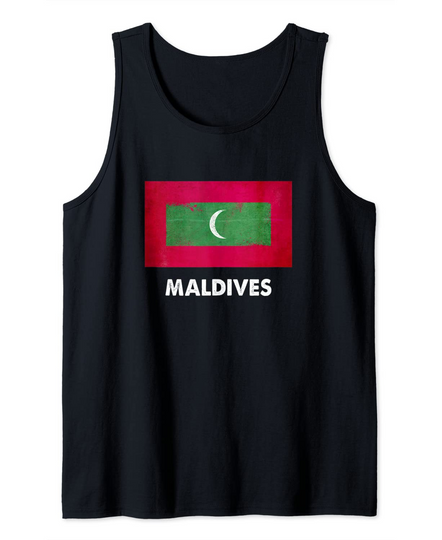 Maldivan Flag Tank Top