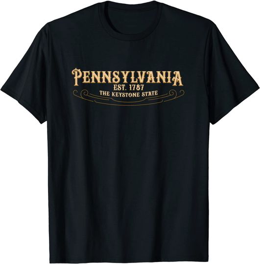 The Keystone State Pennsylvania T Shirt