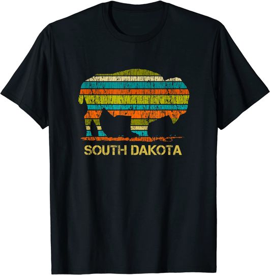 Buffalo for a South Dakota Vacation T Shirt