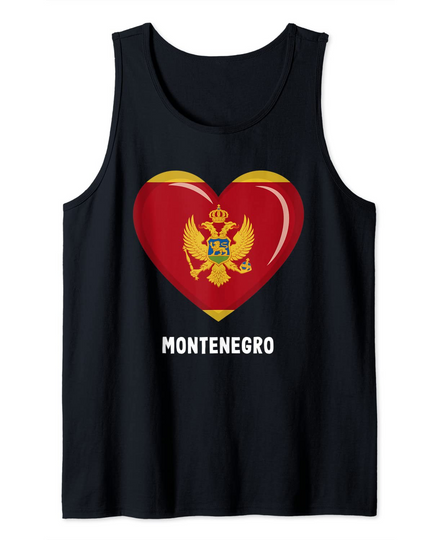 Discover Montenegro Flag Tank Tops