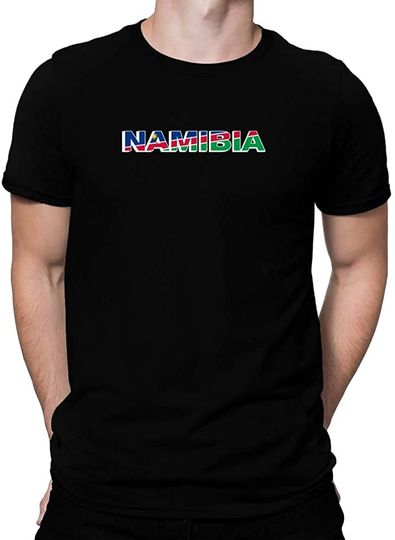 Discover Teeburon Namibia Country Flag T-Shirt