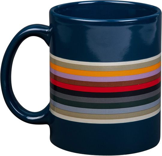 Doctor Who Ceramic Coffee Mug - Tardis and Rainbow