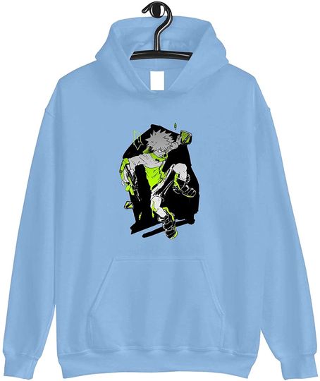 Anime Bakugo Light Green Unisex Hoodie