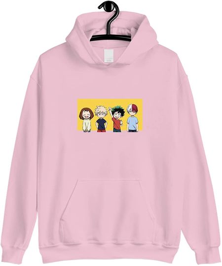 Deku Bakugo Shoto And Girl Hoodie