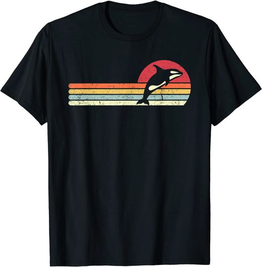 Discover Orca Shirt Retro Style T-Shirt