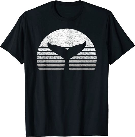 Save the Whales Nautical Sea Blue T-Shirt