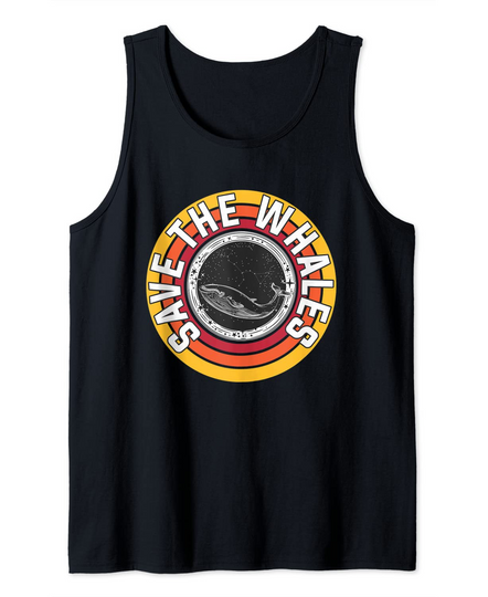 Discover Save The Whales Tank Top