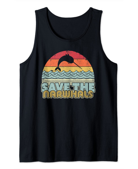 Discover Save The Narwhals Tank Top