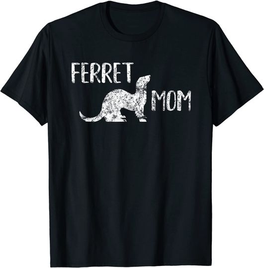 Discover Ferret Mom Gift for the Ferret Lover and Enthusiasts T Shirt
