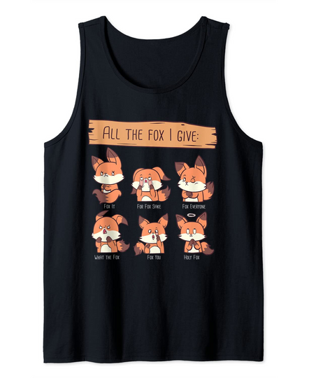 Look At All The Fox Tank Top