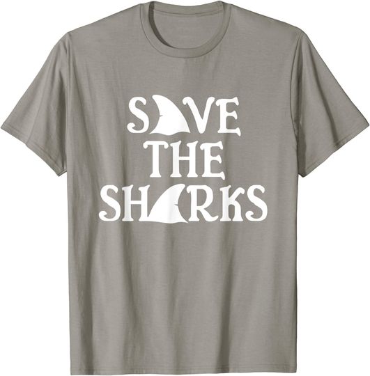 Discover Save The Sharks Save The Oceans Conservation T-Shirt