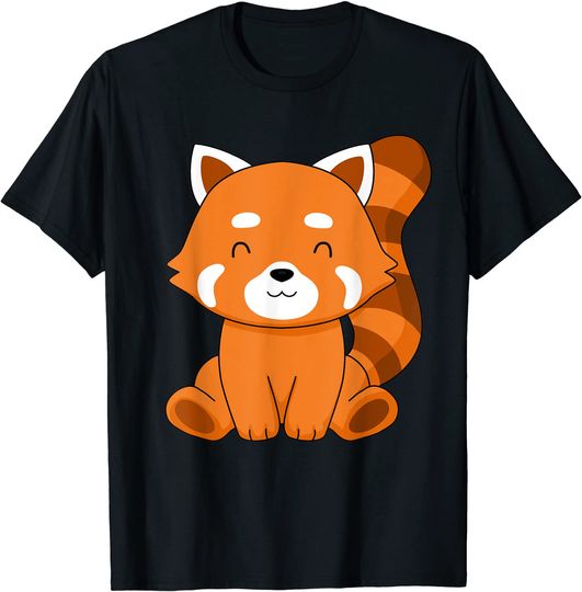Red Panda Tshirt Kids Kawaii Red Panda T Shirt