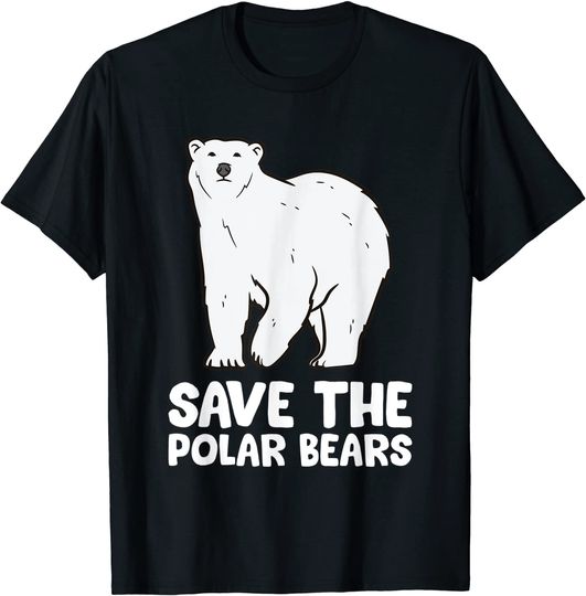 Save The Polar Bears T Shirt