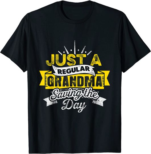 Grandparents Day Grandma Grandpa To Be Saving T-Shirt