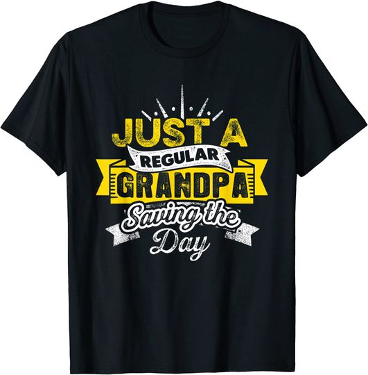 Discover Grandparents Day Grandma Grandpa To Be Saving T-Shirt