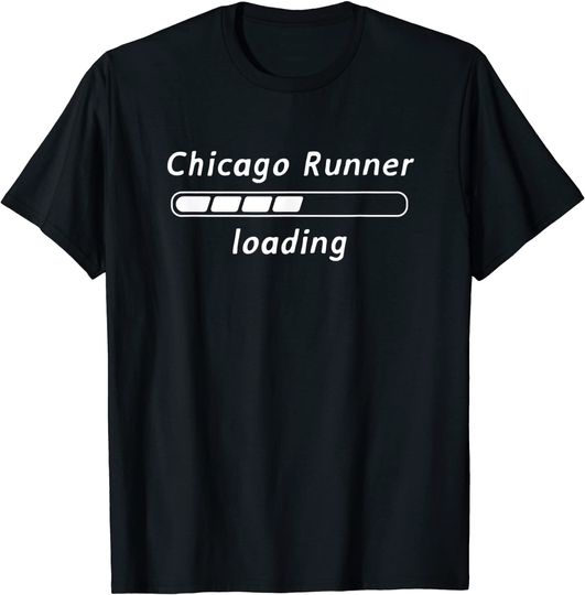 Discover Chicago Runner Loading T-Shirt