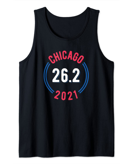 Chicago 2021 Marathon 26.2 Tank Top