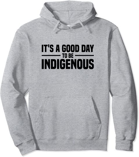 Native American It's A Good Day To Be Indigenous Pullover Hoodie