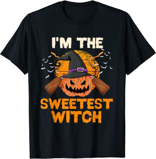 Discover I'm The Sweetest Witch Matching Family Halloween Party T-Shirt