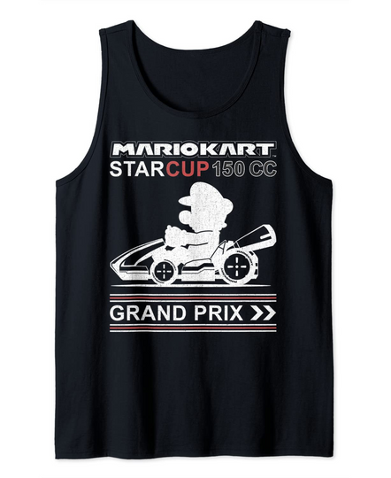 Mario Kart Star Cup Grand Prix Tank Top