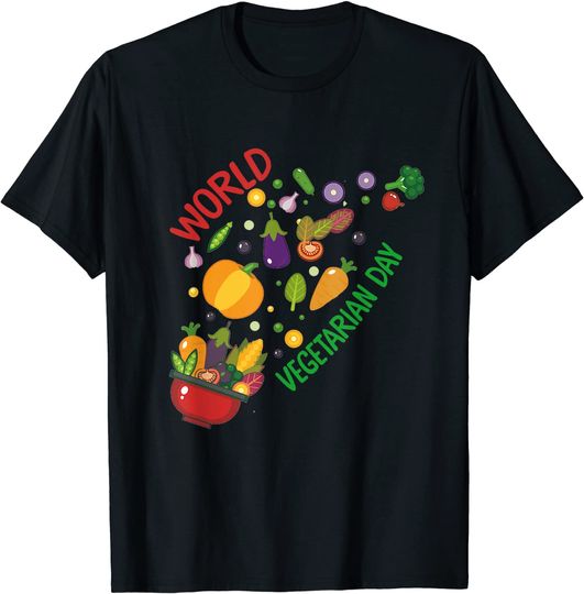 World vegetarian day T-Shirt