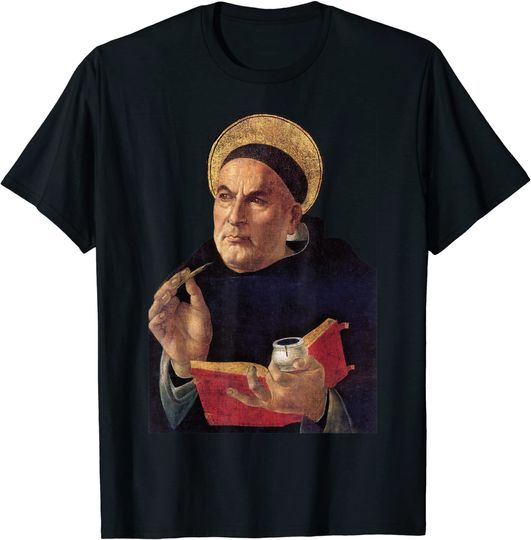 Saint Thomas Aquinas Catholic Scholar Philosopher T-Shirt