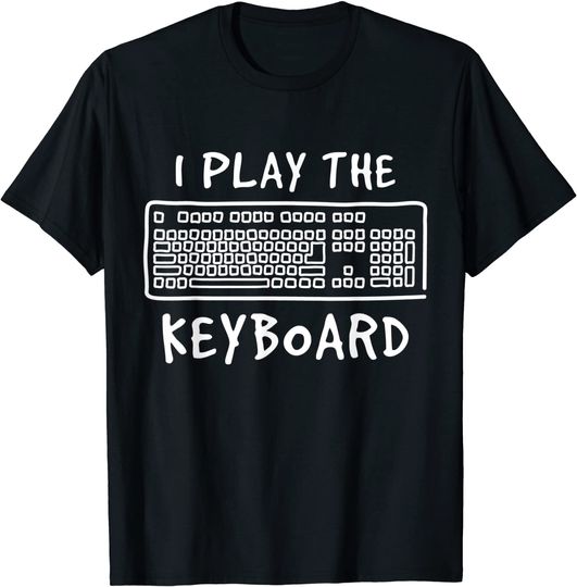 Software Developer Musical Instrument - C++ Java Keyboard T Shirt