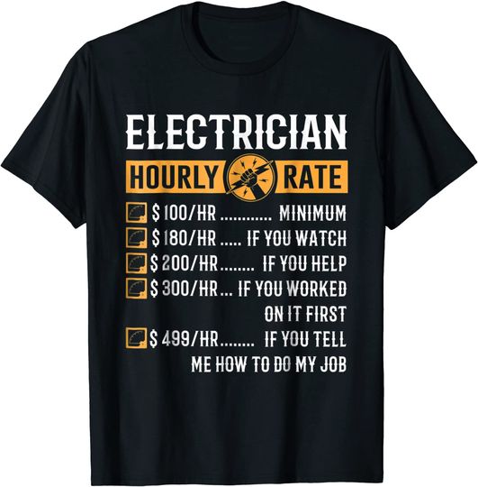 Electrician T Shirt