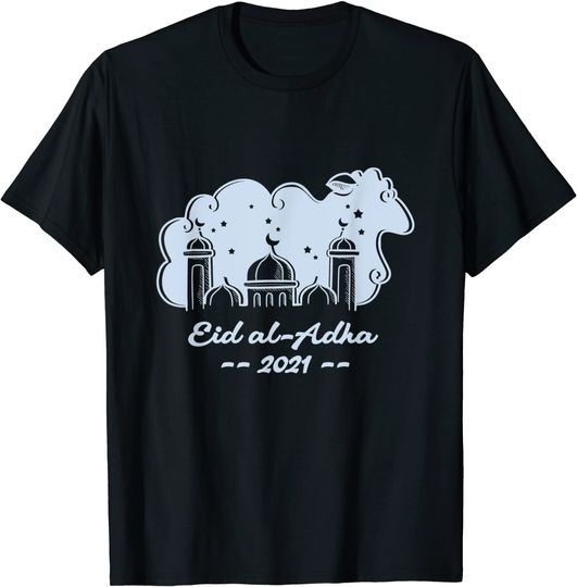 Eid Adha Mubarak 2021 Islamic Muslim Mosque Ramadan Religion T-Shirt