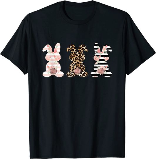 Easter Bunny Rabbit Trio Cute Easter T-Shirt