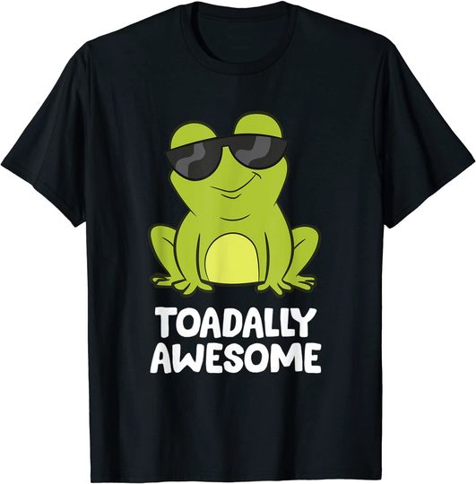 Toadally Awesome Amphibian Frog Toad T-Shirt