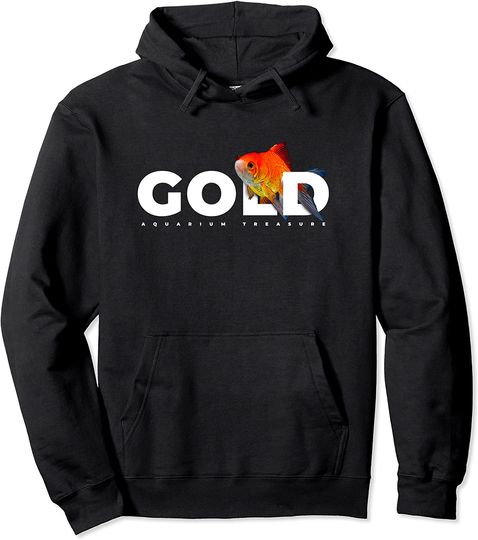 Modern Goldfish Owner Fish Keeper Pullover Hoodie