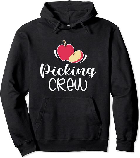 Apple Picking Crew Cute Pullover Hoodie