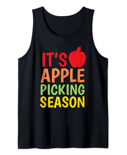 Apple Picking Season Inspired Tank Top