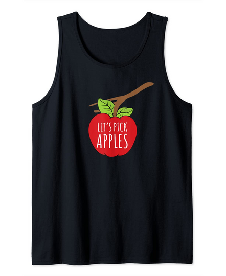 Apple Picking Inspired Tank Top